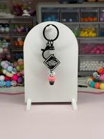 Bookish Keychain