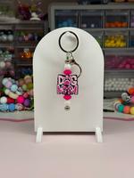 Cat Mom Keychain