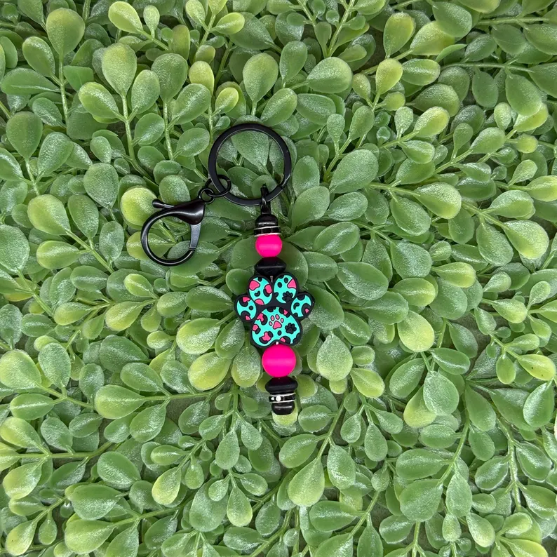 Cheetah Paw Teal