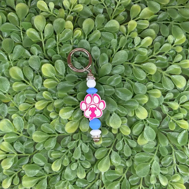 Pink Paw Print