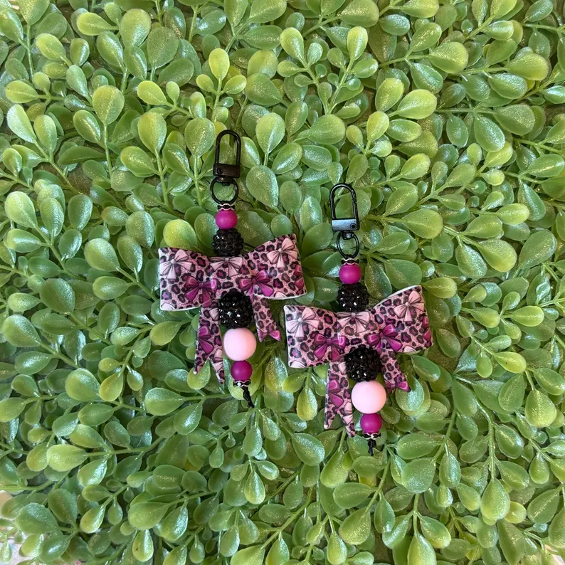 Pink Leopard + Bows